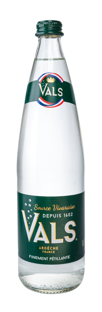 Vals bouteille verre 75cl